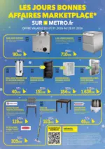 Metro Offres Exclusives Marketplace - au 28.01.2026