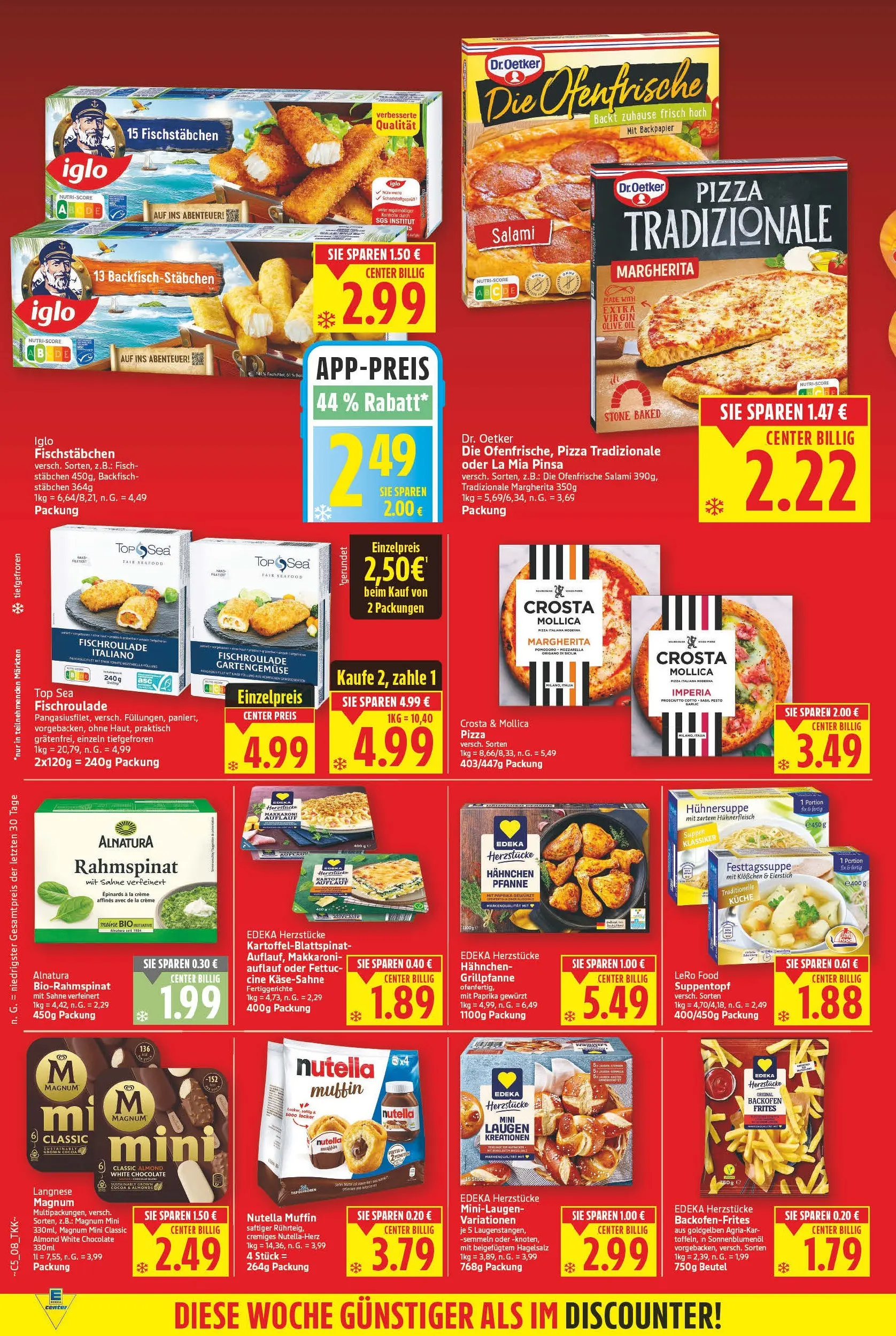 E center - Wochenangebote (ab 10.05.2026) zum Blättern | Seite: 8 | Produkte: Top, Ofenfrische, Paprika, Backofen