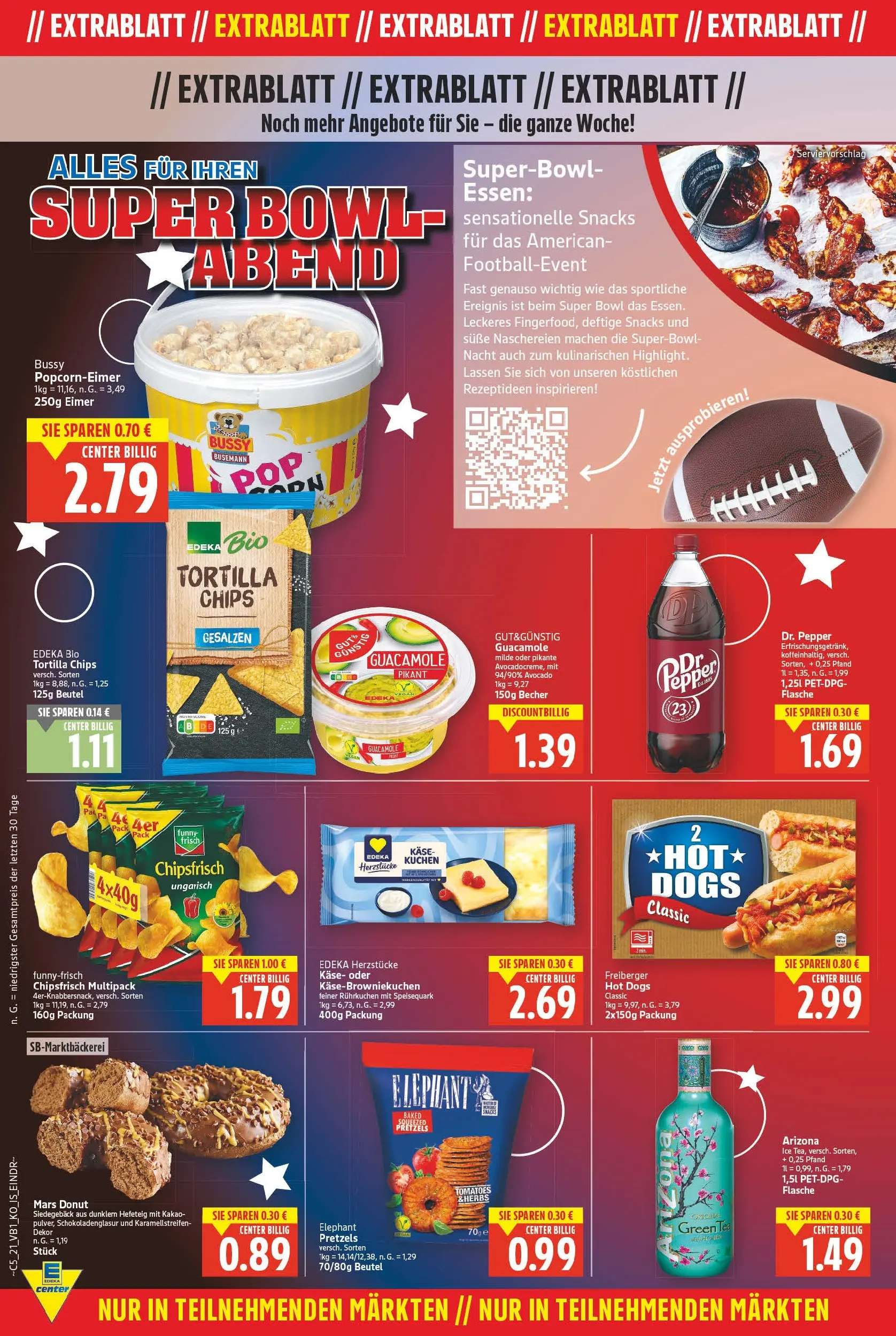 E center - Wochenangebote (ab 10.05.2026) zum Blättern | Seite: 18 | Produkte: Käse, Avocado, Kuchen, Chips