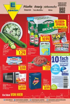 E center Prospekt Minden ab 10.05.2026 gültig E center Prospekt Minden ab 10.05.2026 gültig