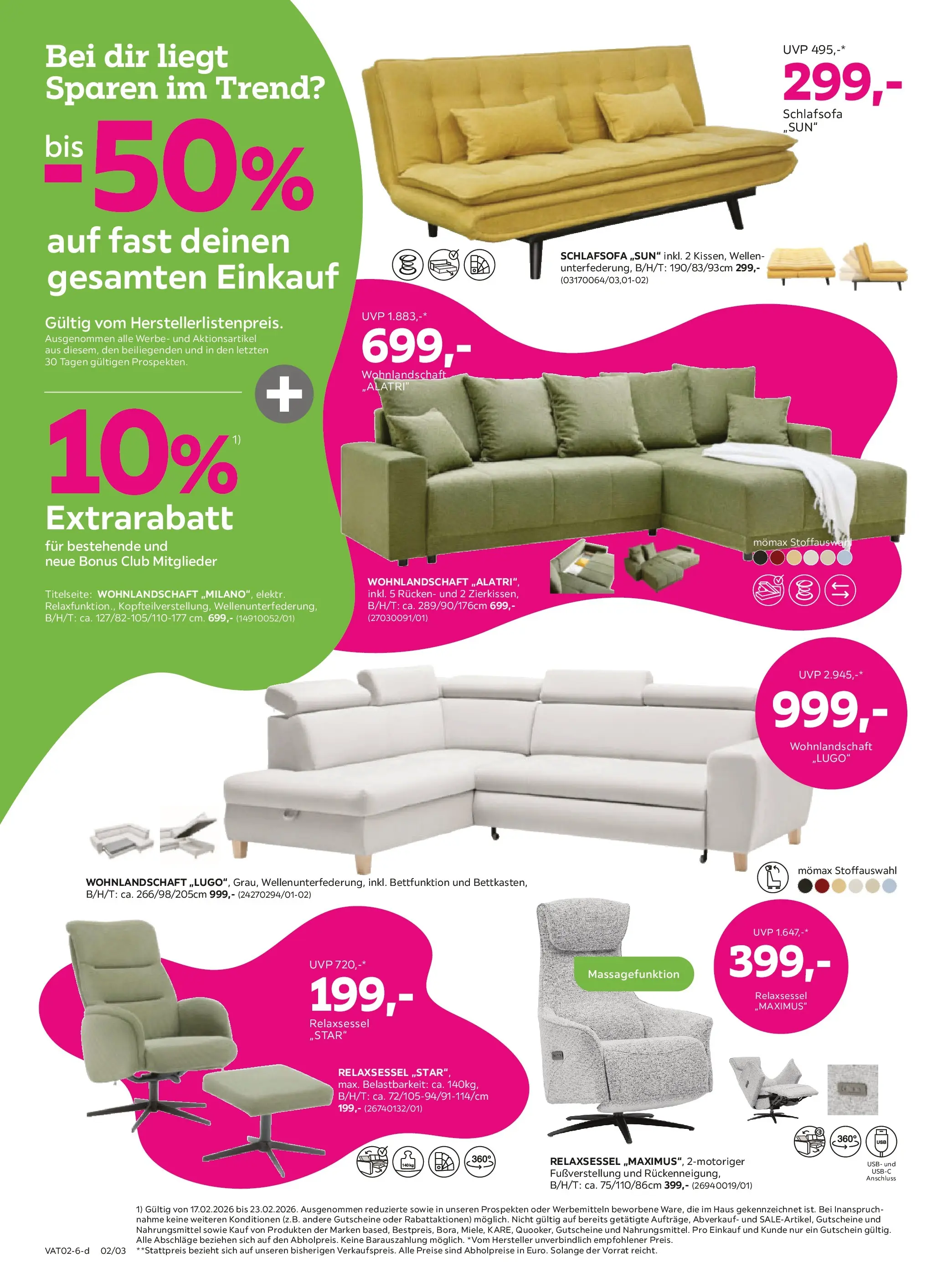 Mömax - mömax: aktuelle Angebote von 16.02.2026 - Aktuelle Angebote | Seite: 2