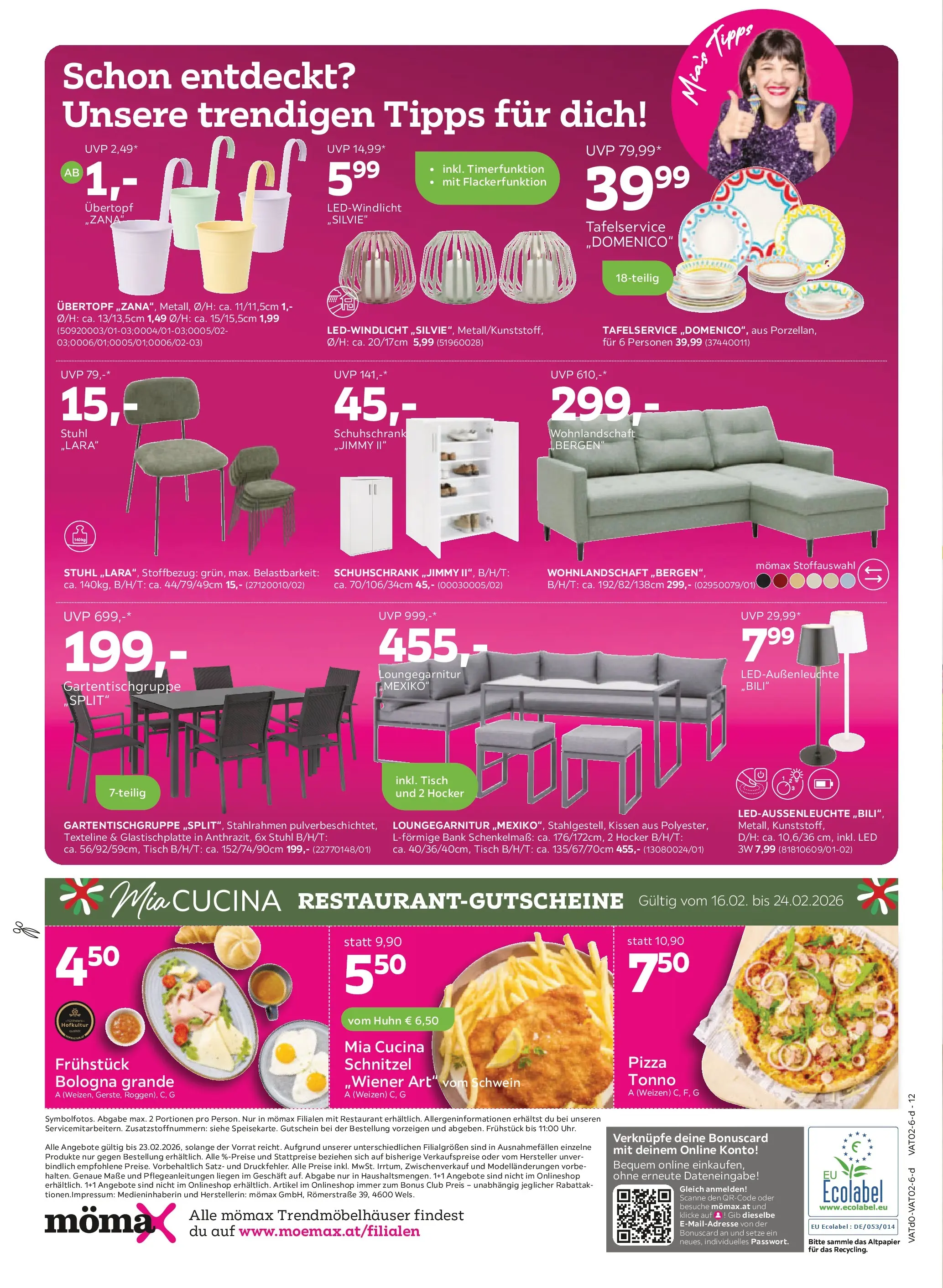 Mömax - mömax: aktuelle Angebote von 16.02.2026 - Aktuelle Angebote | Seite: 12