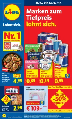 Lidl Flugblatt - Jenbach, Eferding, Dornbirn ab 29.01.2026 gültig