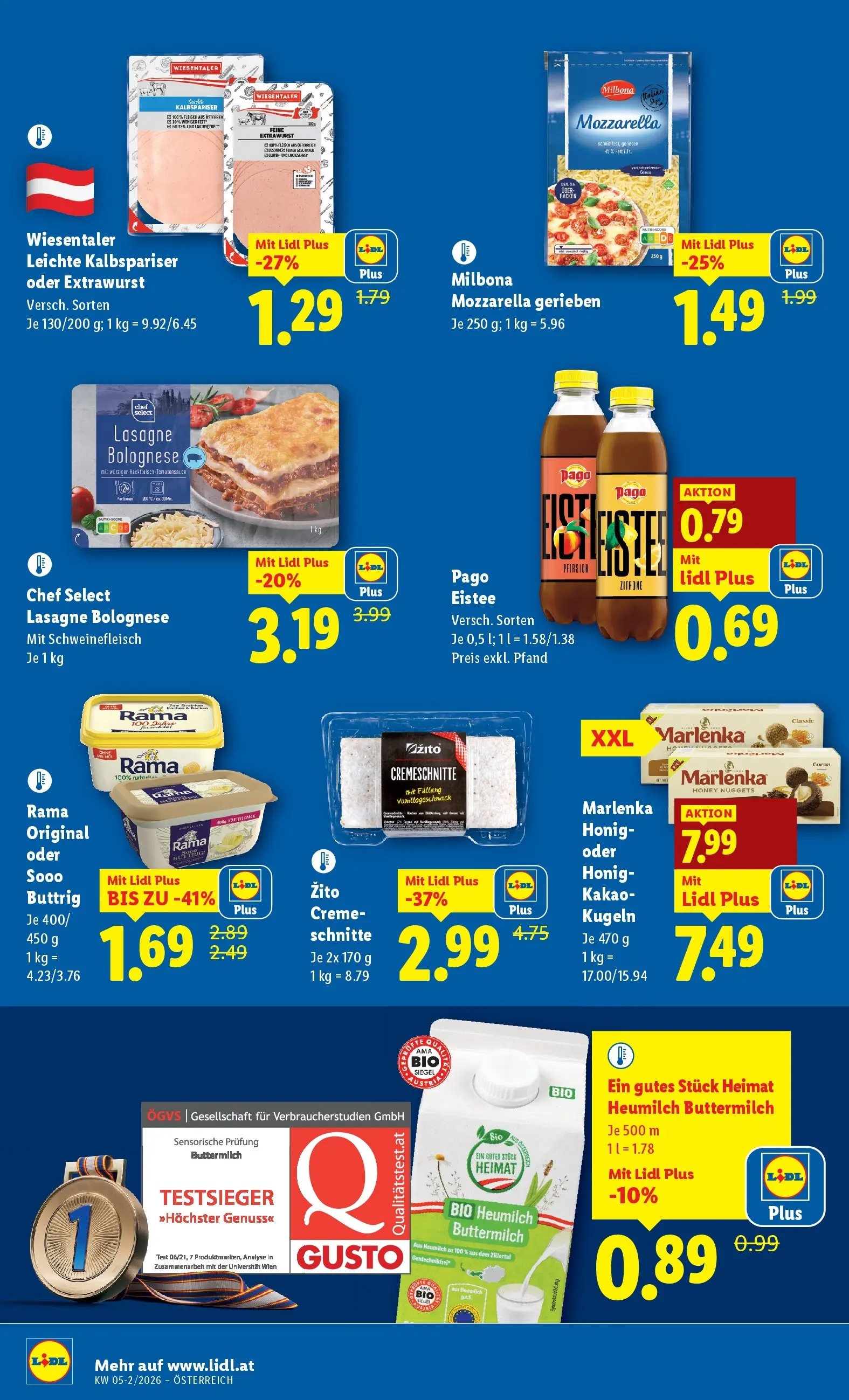 Lidl Flugblatt - Fohnsdorf, Neunkirchen, Graz ab 29.01.2026 - Angebote ab donnerstag | Seite: 12 | Produkte: Zitrone, Pfirsich, Creme, Schweinefleisch
