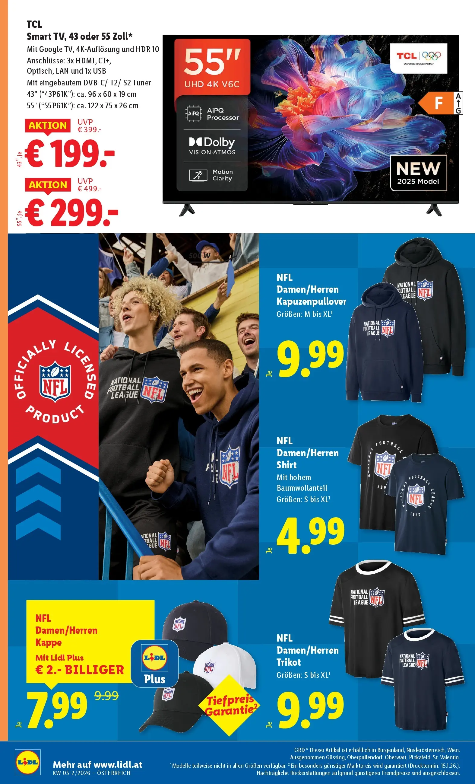 Lidl Flugblatt - Wien, Langenzersdorf, Zwettl ab 29.01.2026 - Angebote ab donnerstag | Seite: 20 | Produkte: Kapuzenpullover, Kappe, USB