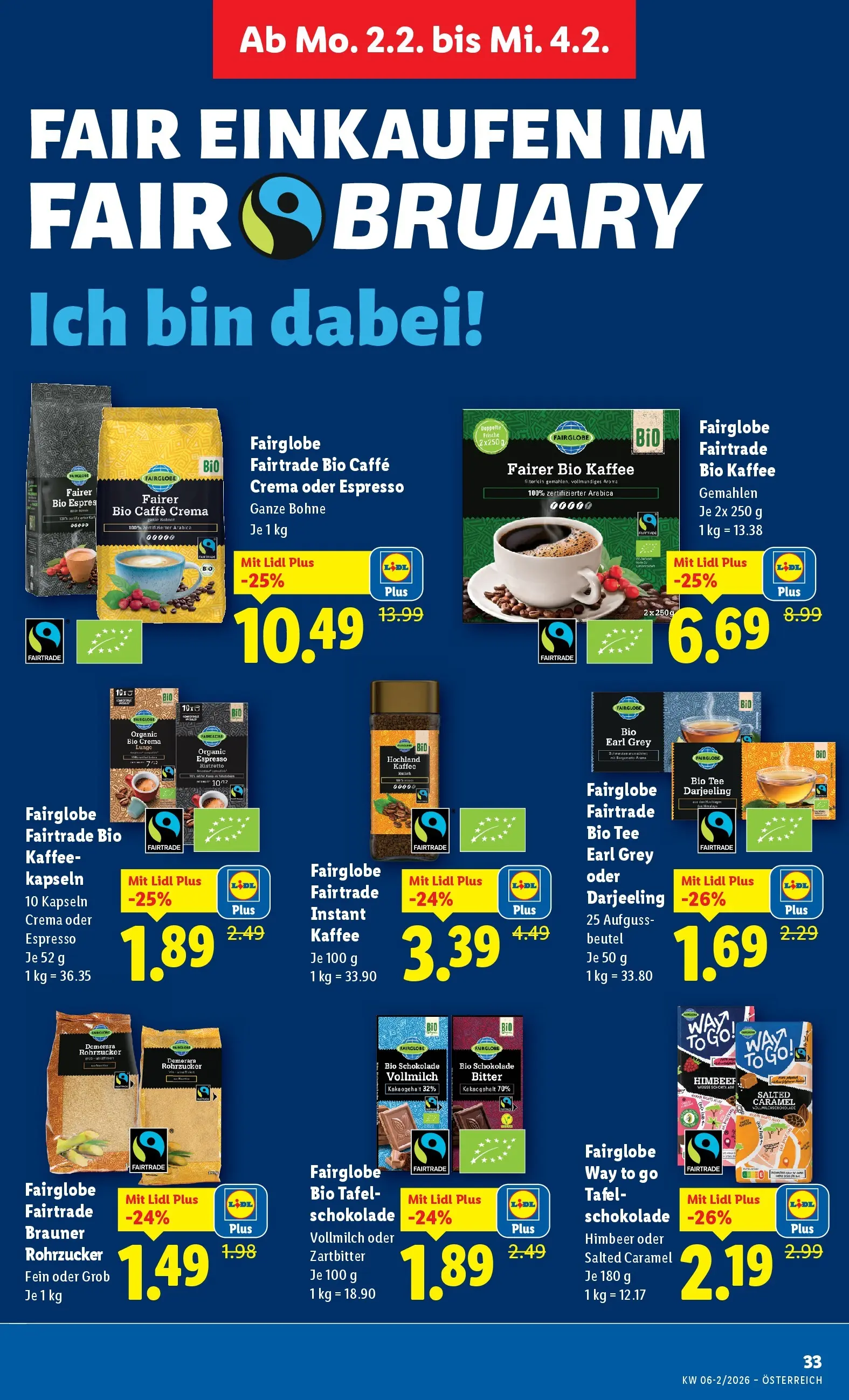 Lidl Flugblatt - Fohnsdorf, Neunkirchen, Graz ab 29.01.2026 - Angebote ab donnerstag | Seite: 37 | Produkte: Kaffee, Schokolade, Tee