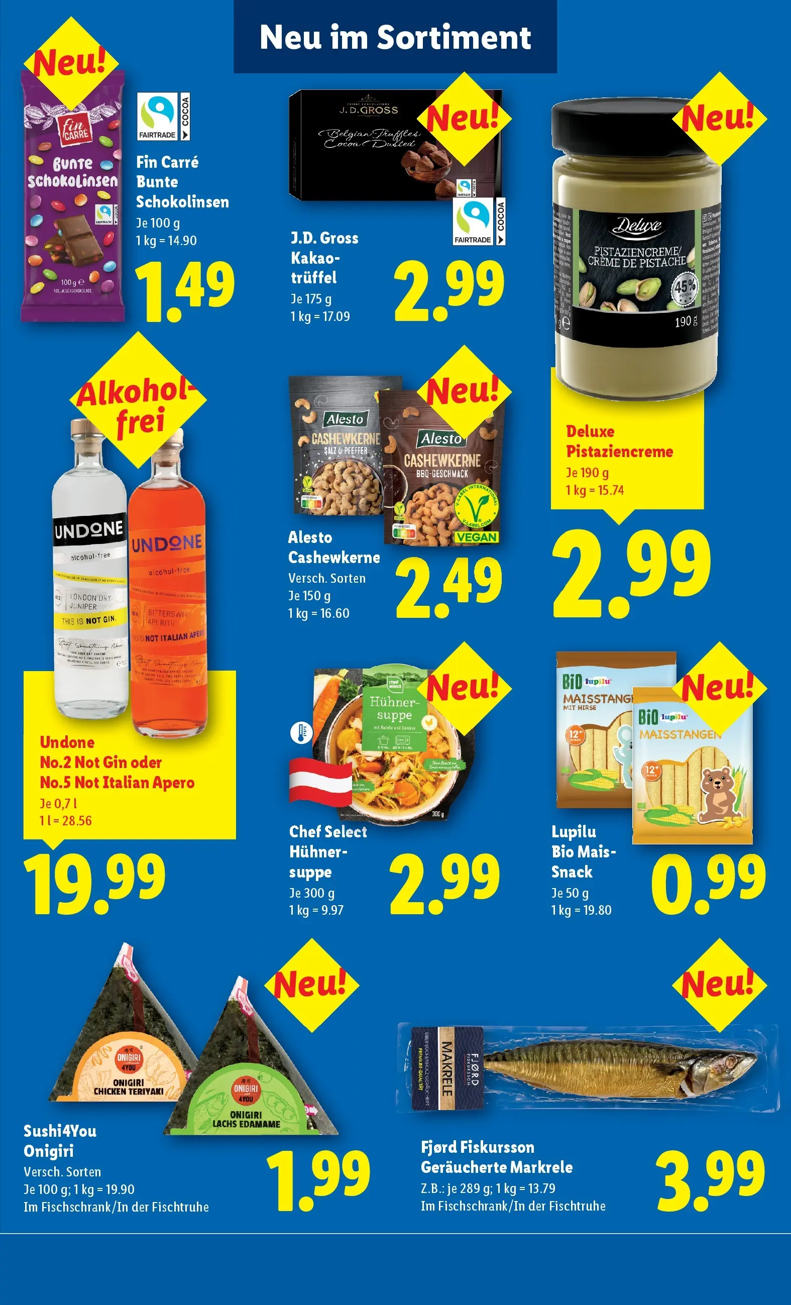 Lidl Flugblatt - Fohnsdorf, Neunkirchen, Graz ab 29.01.2026 - Angebote ab donnerstag | Seite: 46 | Produkte: Gin, Salz, Pfeffer, Creme