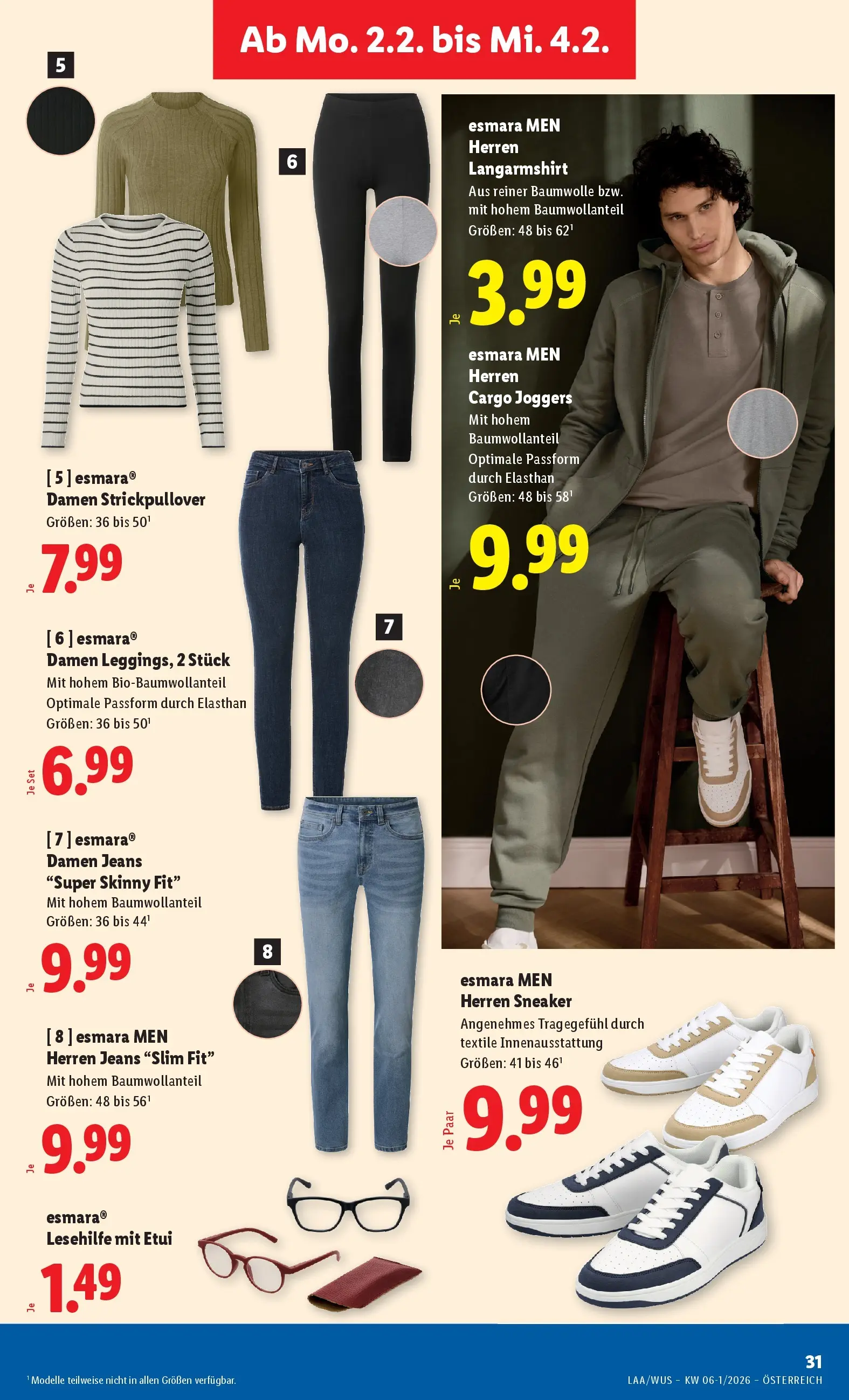 Lidl Flugblatt - Fohnsdorf, Neunkirchen, Graz ab 29.01.2026 - Angebote ab donnerstag | Seite: 35 | Produkte: Jeans