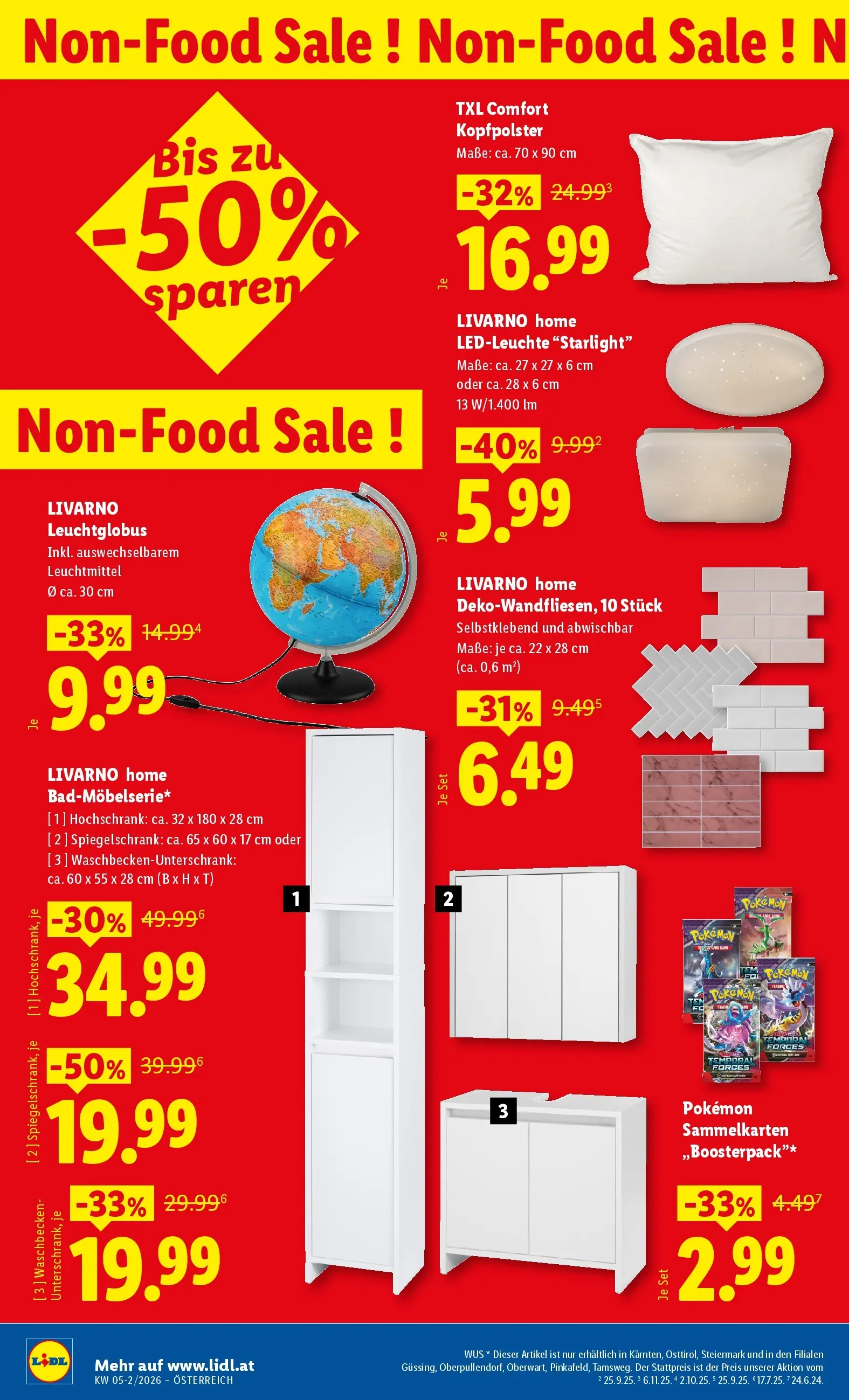 Lidl Flugblatt - Fohnsdorf, Neunkirchen, Graz ab 29.01.2026 - Angebote ab donnerstag | Seite: 22 | Produkte: Waschbecken