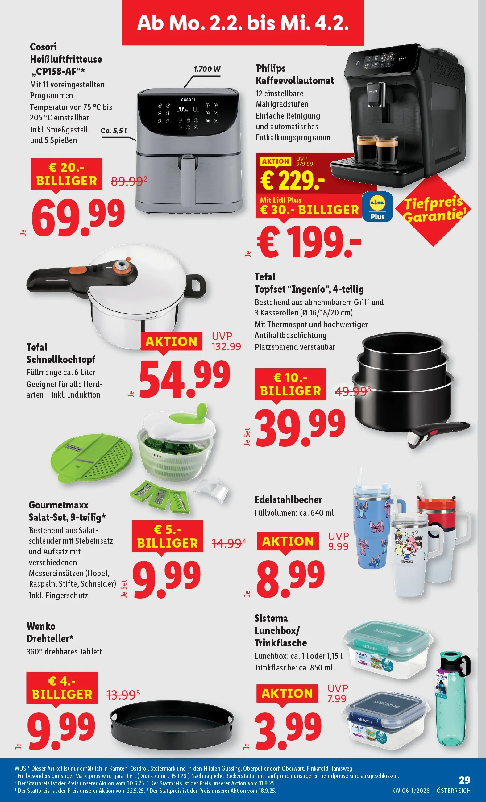 Lidl Flugblatt - Fohnsdorf, Neunkirchen, Graz ab 29.01.2026 - Angebote ab donnerstag | Seite: 33 | Produkte: Salat, Herd
