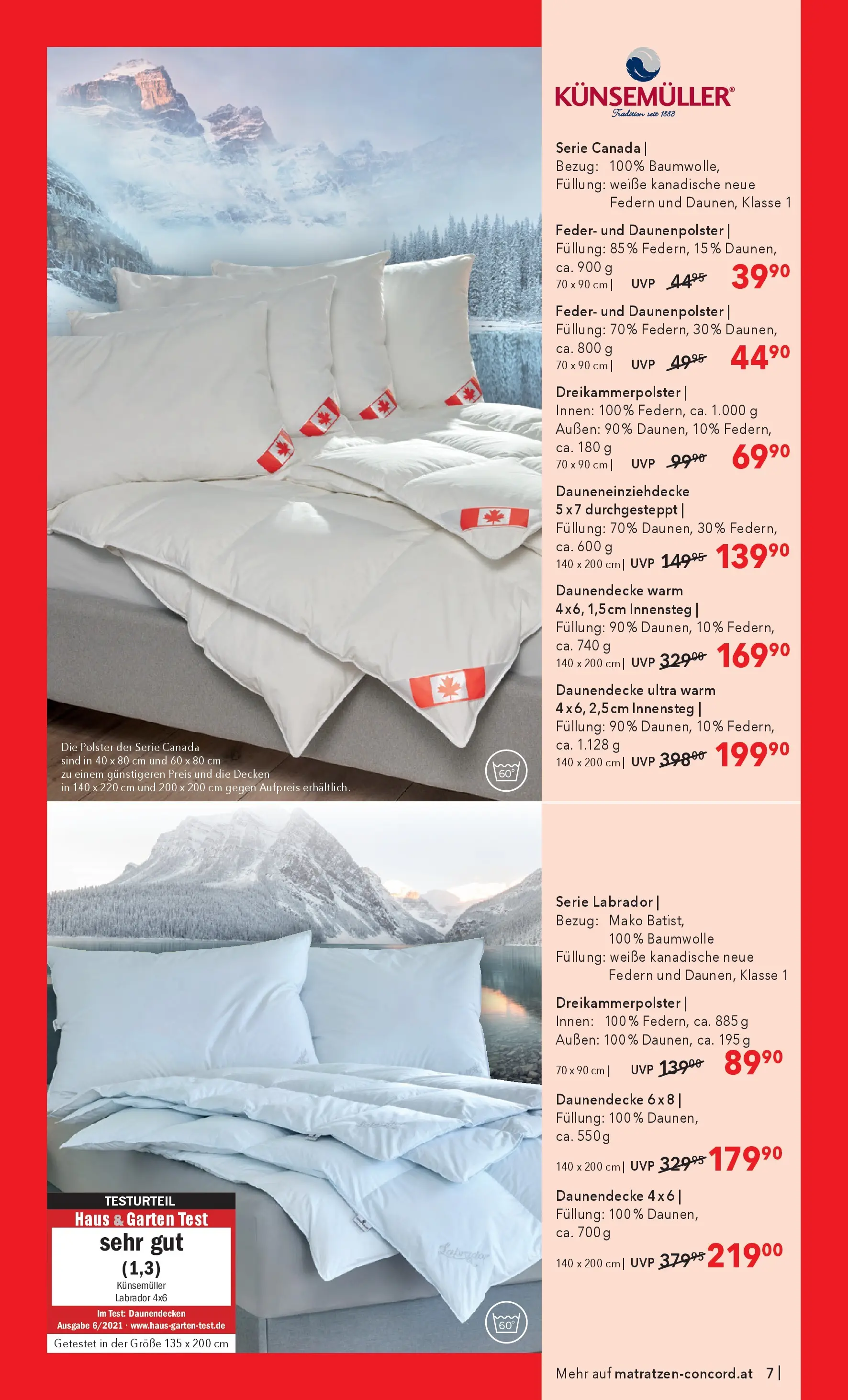 Matratzen Concord Sankt Johann in Tirol von 27.01.2026 - Aktuelle Angebote | Seite: 7