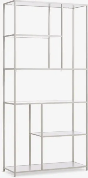 JYSK Етажерка RUDERSDAL 7 рафта бежова