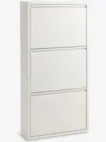 JYSK JYSK Шкаф за обувки HALLENSLEV 3 отделения бял - до 24-02-26