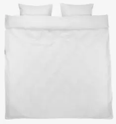 JYSK Спално бельо TINNE крепон 200x220 бяло