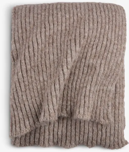 JYSK Одеяло MYSKE 110x160 цвят тъмен пясък