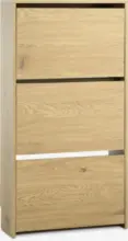 JYSK JYSK Шкаф за обувки BAKHUSE 3 отделения цвят топъл дъб - до 24-02-26