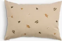 JYSK Декоративна възглавница HORTENCIA 35x50 цв. пясък/зелена