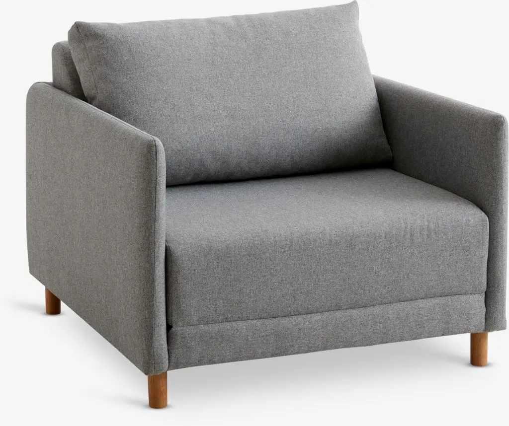 JYSK Fotoliu extensibil NORODDEN gri deschis