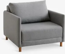 JYSK Разтегателно кресло NORODDEN светлосиво