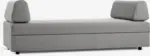 JYSK JYSK Кушетка BEGYNDT 196x91 светлосив текстил - до 15-04-26