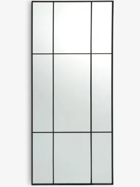 JYSK Oгледало STUDSTRUP 80x180 черно