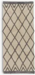 JYSK Килим PENGEURT 70x160 светлокремаво/сиво