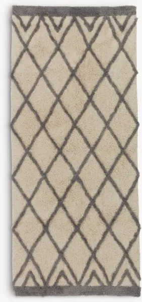 JYSK Килим PENGEURT 70x160 светлокремаво/сиво