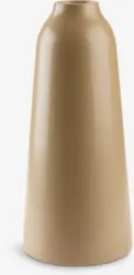 JYSK Ваза DITLIV &Oslash;20xВ45 см цвят пясък