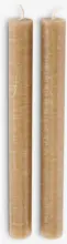 JYSK JYSK Дълга свещ BERTEL В22см цвят бадем 2бр./п-т - до 24-02-26