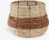 JYSK Саксия TERJE &Oslash;25xВ23 см натурал