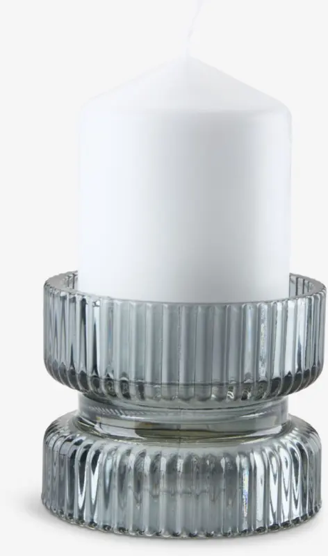 JYSK Свещник KAJ &Oslash;9xВ7 см стъкло