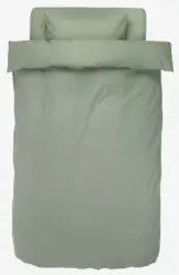 JYSK Спално бельо с чаршаф ELLEN 140x200 зелено