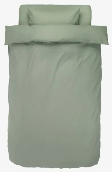 JYSK Спално бельо с чаршаф ELLEN 140x200 зелено