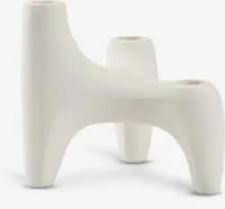 JYSK Свещник VIGNIR Ш13xД16xВ15 см светлокремав