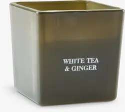 JYSK Ароматна свещ EGON Ш8xД8xВ8 см маслиненозелена стъкло