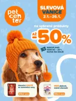 Pet Center Novoročn&iacute; magaz&iacute;n &ndash; do 26.01.2026