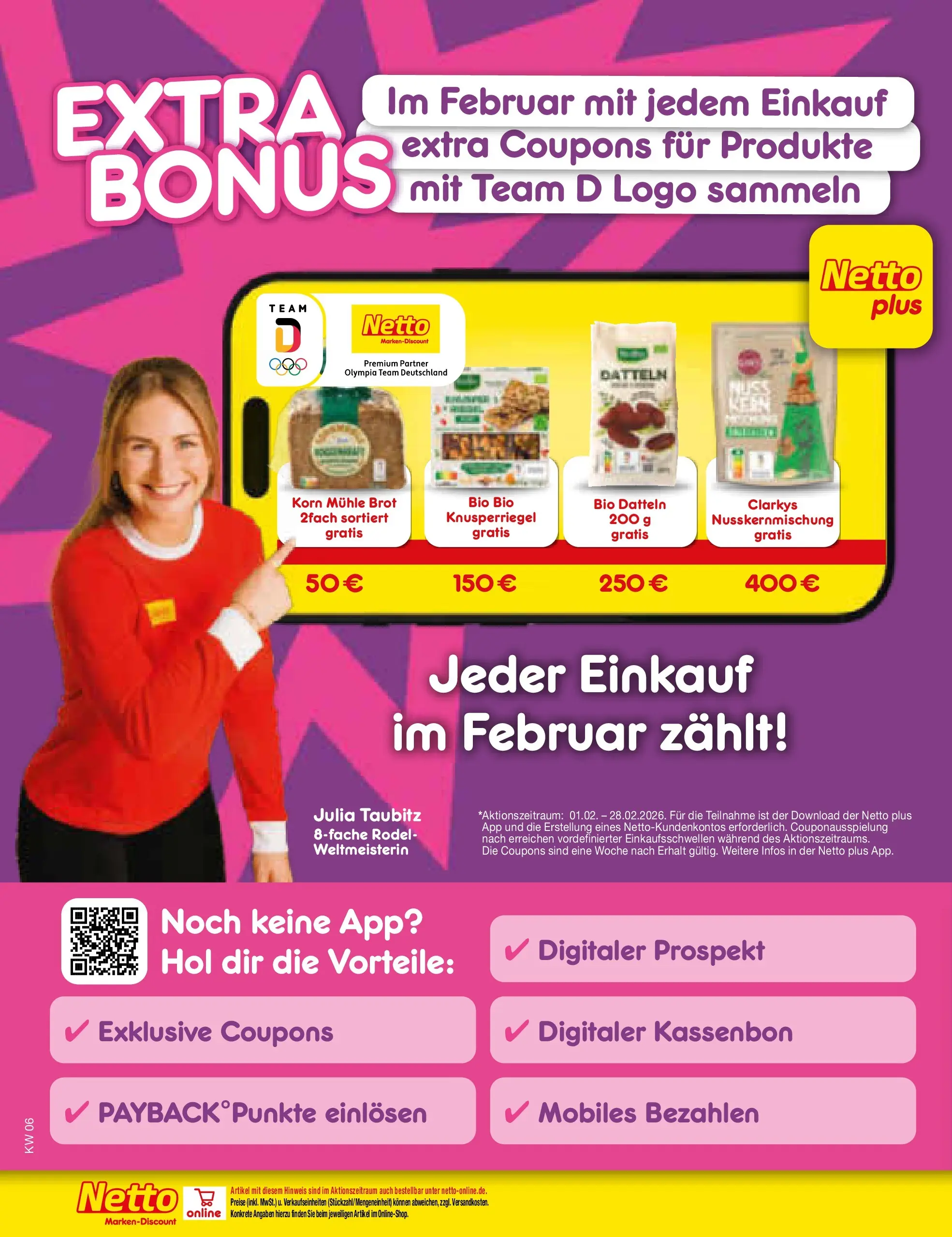 Netto Marken-Discount prospekt Thierhaupten	 (ab 01.02.2026) » Angebote | Seite: 48 | Produkte: Mühle, Brot
