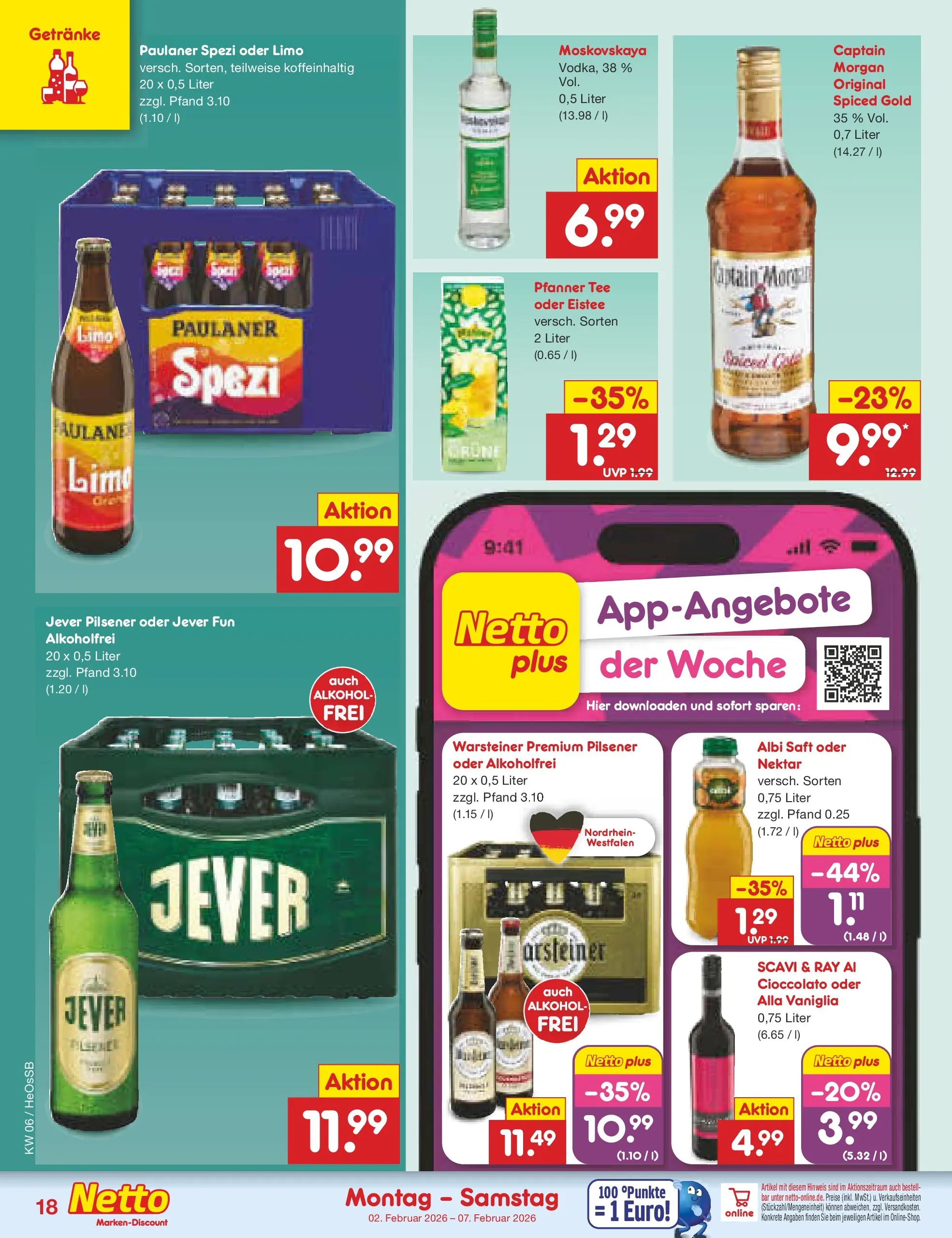 Netto Marken-Discount prospekt Kröpelin	 (ab 02.02.2026) » Angebote | Seite: 18