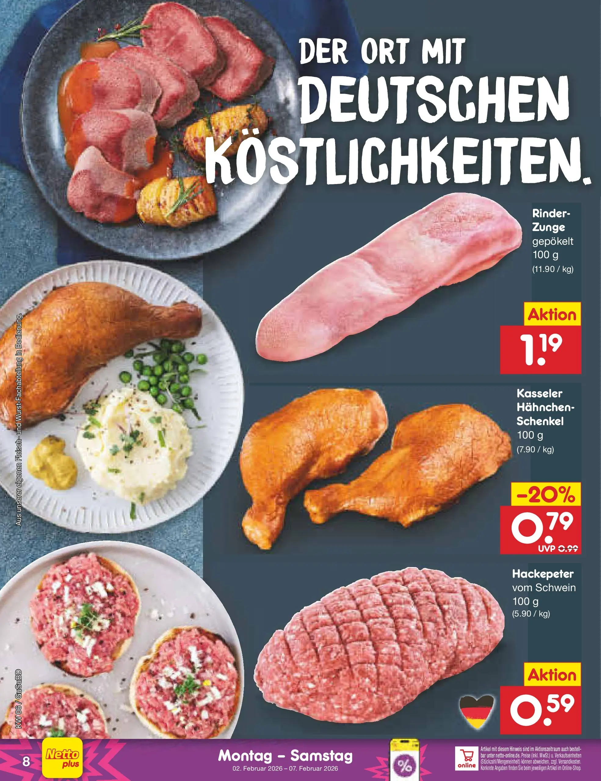 Netto Marken-Discount prospekt Glauchau	 (ab 02.02.2026) » Angebote | Seite: 8