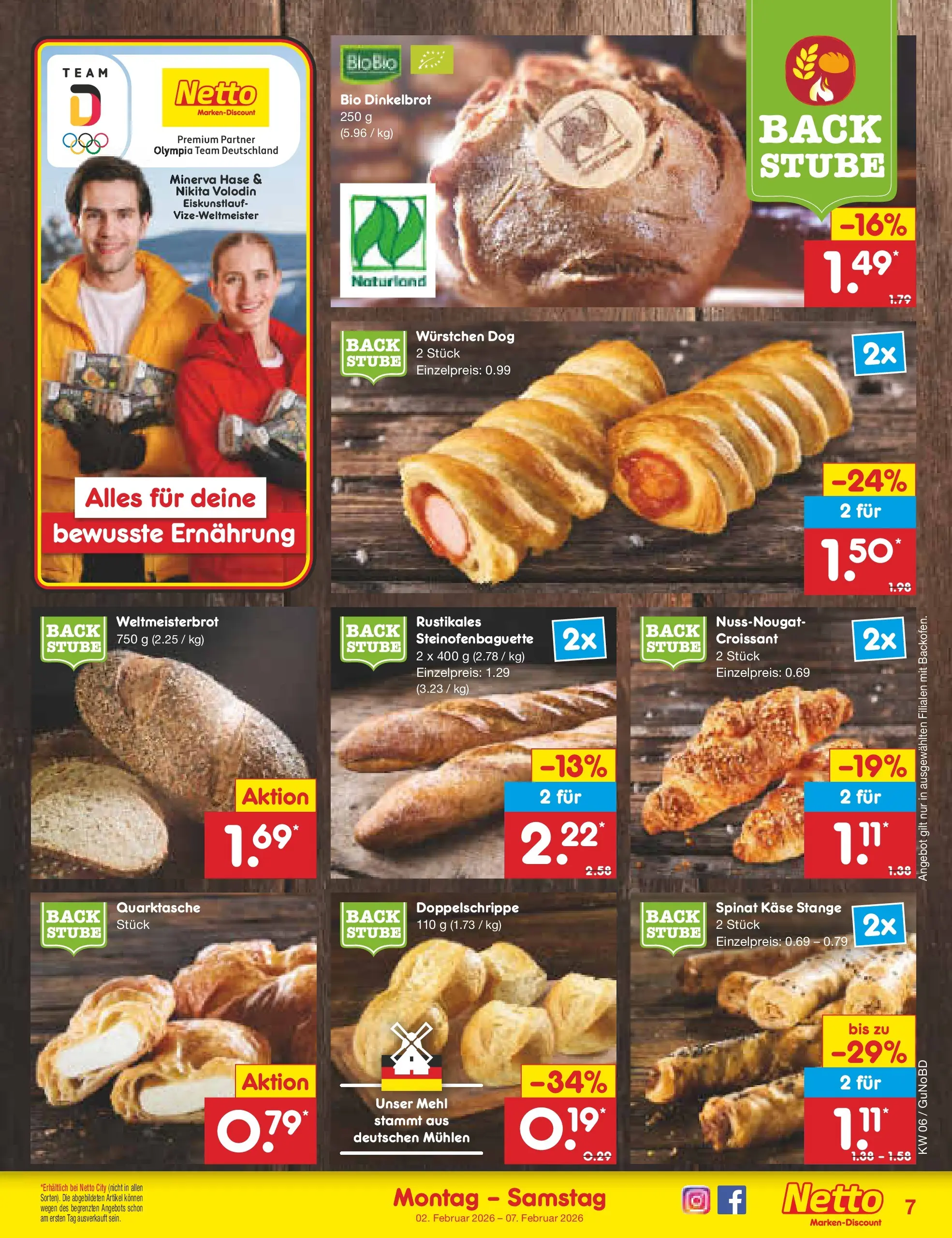 Netto Marken-Discount prospekt Augustusburg	 (ab 02.02.2026) » Angebote | Seite: 7