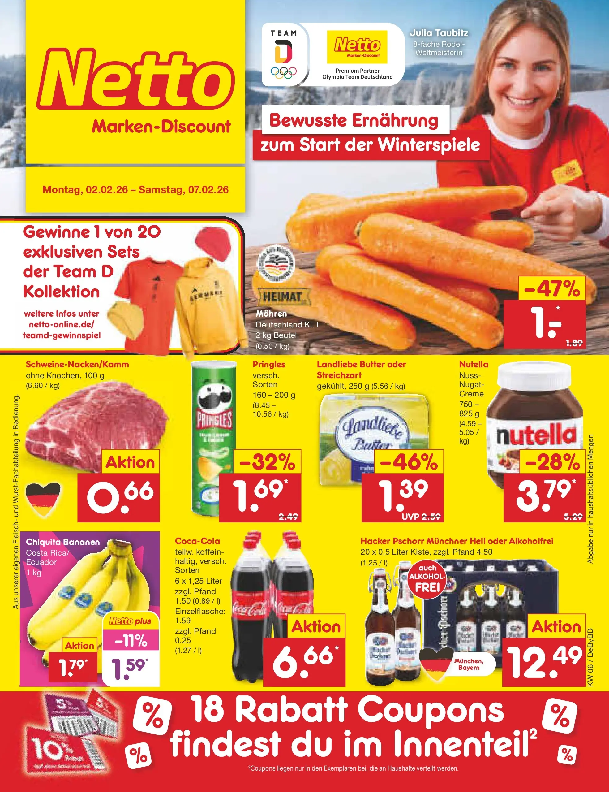 Netto Marken-Discount prospekt Buttenwiesen	 (ab 02.02.2026) » Angebote | Seite: 1