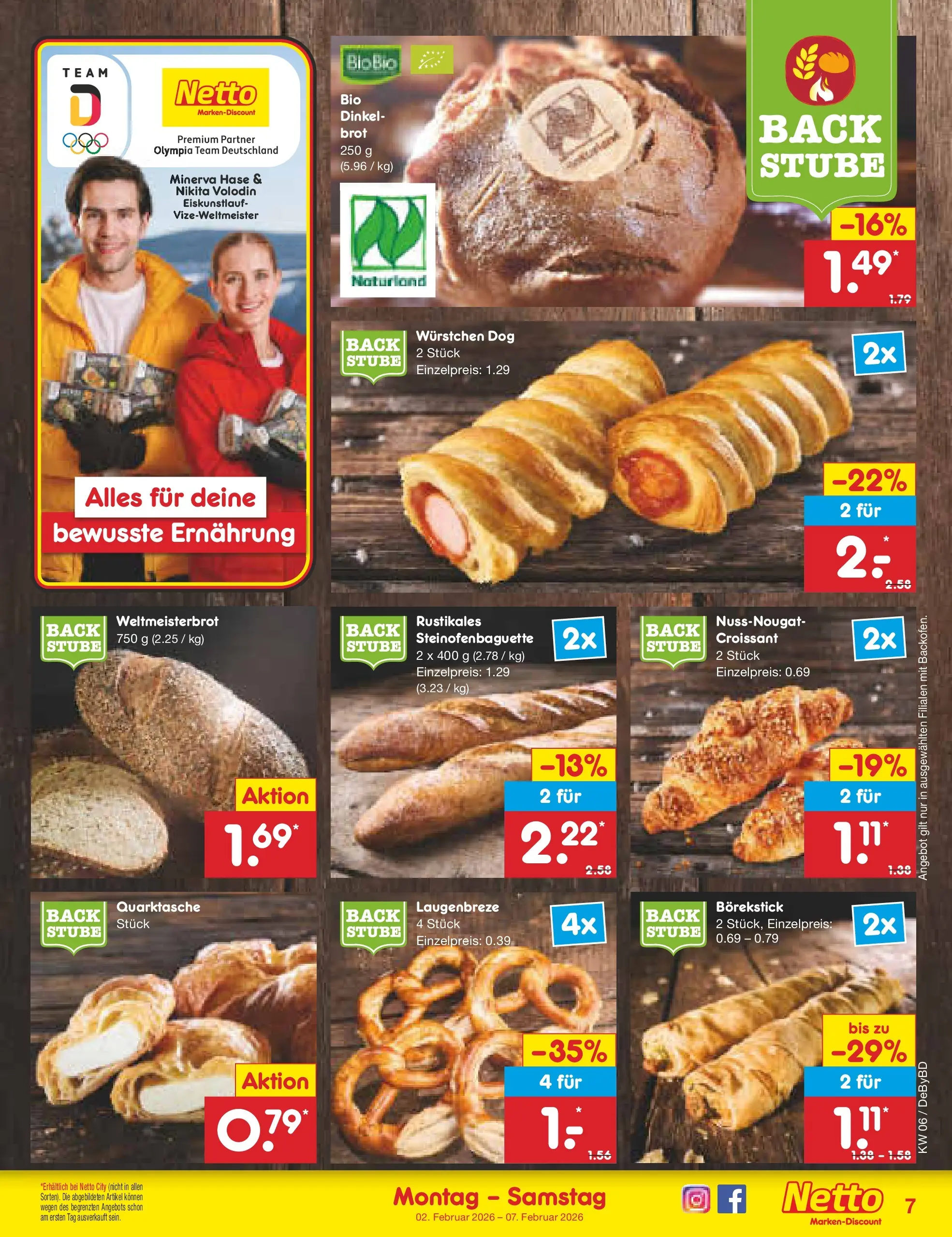 Netto Marken-Discount prospekt Buttenwiesen	 (ab 02.02.2026) » Angebote | Seite: 7