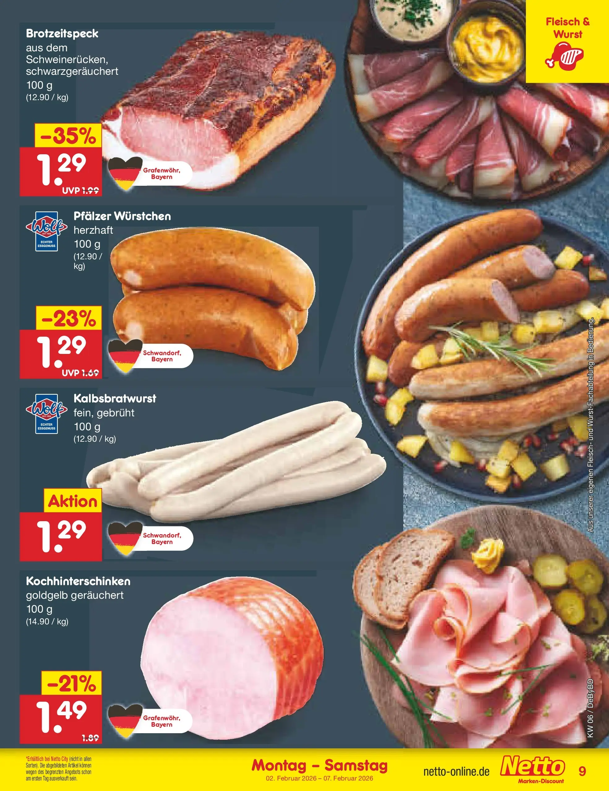 Netto Marken-Discount prospekt Buttenwiesen	 (ab 02.02.2026) » Angebote | Seite: 9