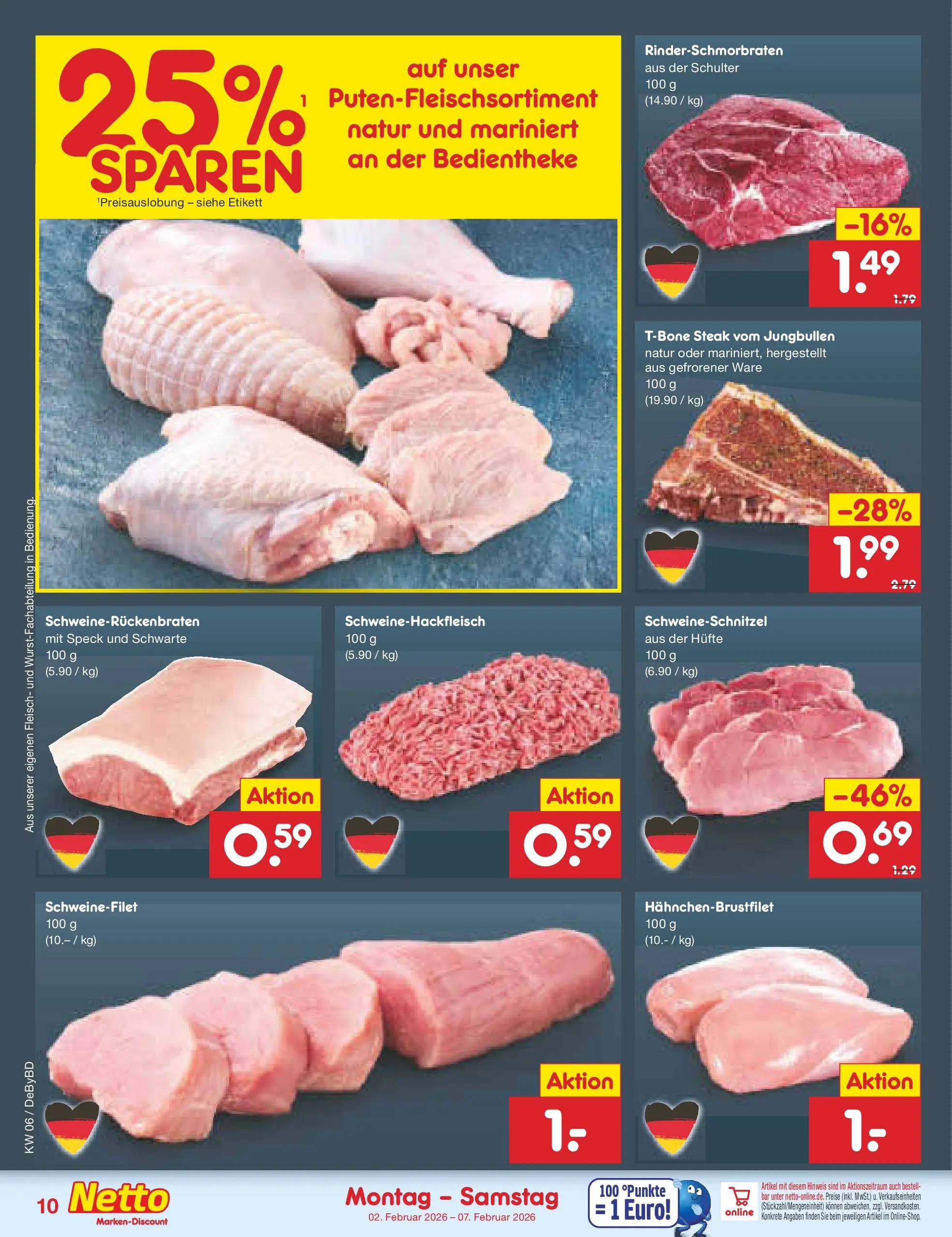 Netto Marken-Discount prospekt Buttenwiesen	 (ab 02.02.2026) » Angebote | Seite: 10