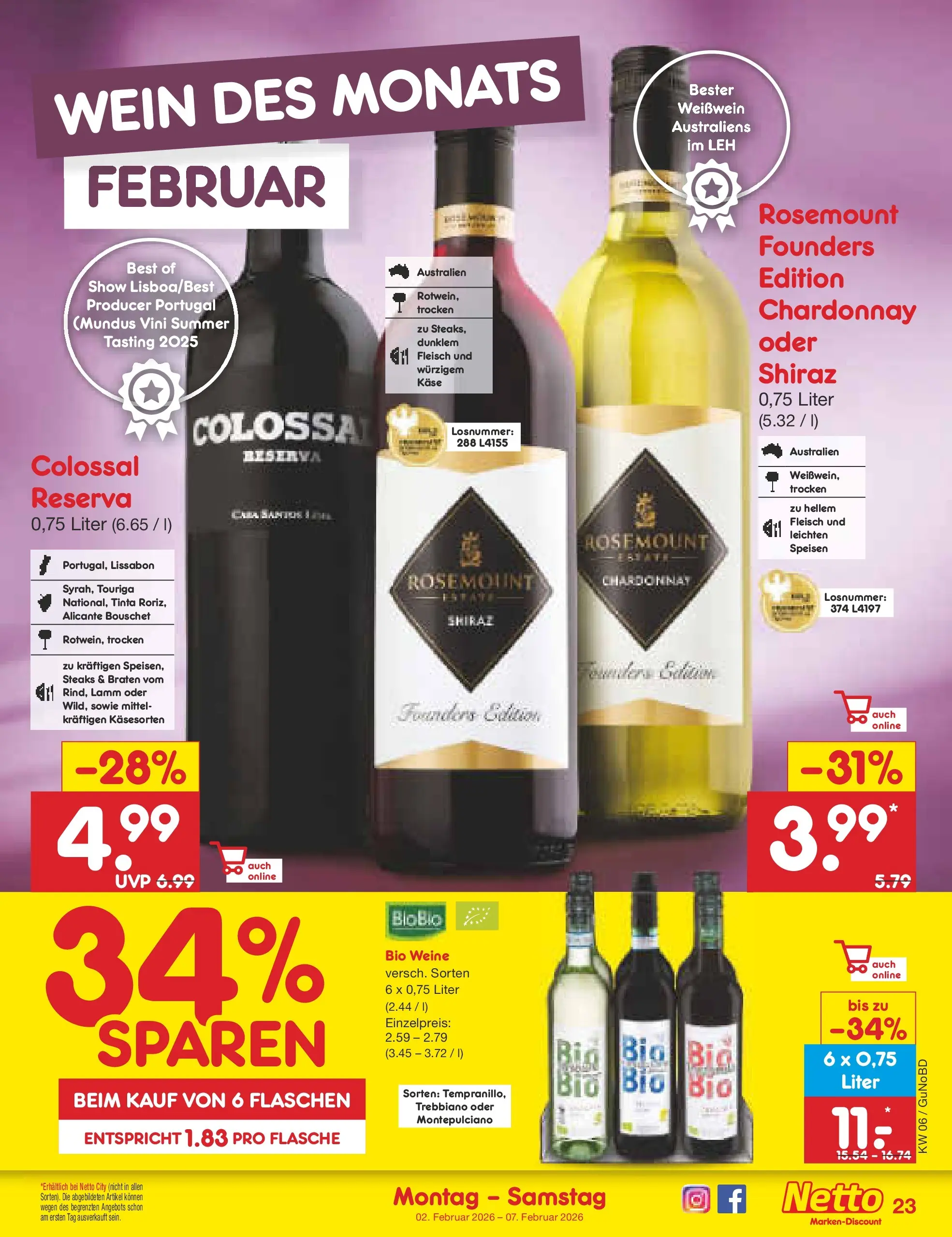 Netto Marken-Discount prospekt Augustusburg	 (ab 02.02.2026) » Angebote | Seite: 29