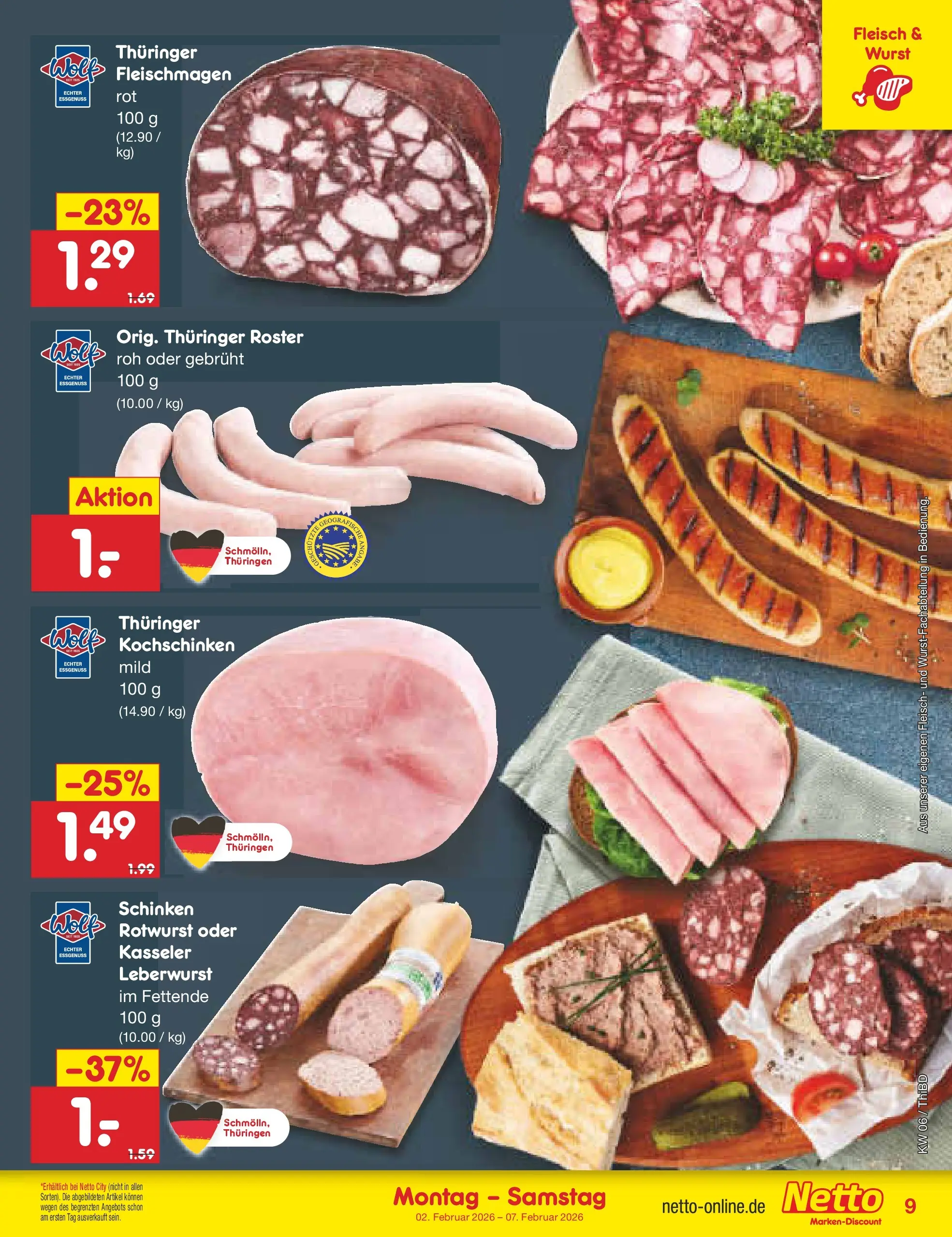 Netto Marken-Discount prospekt Thiendorf	 (ab 02.02.2026) » Angebote | Seite: 9