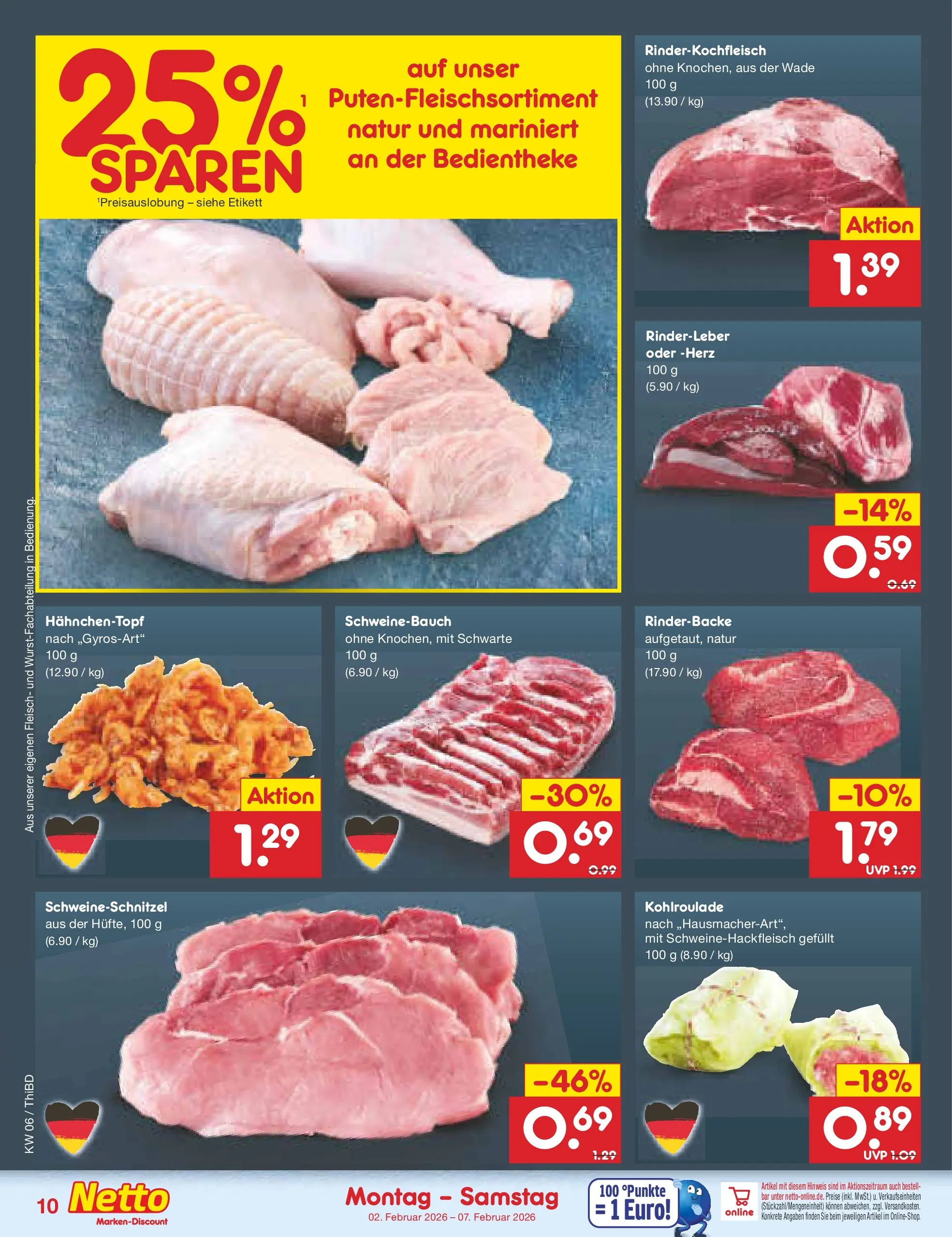 Netto Marken-Discount prospekt Thiendorf	 (ab 02.02.2026) » Angebote | Seite: 10