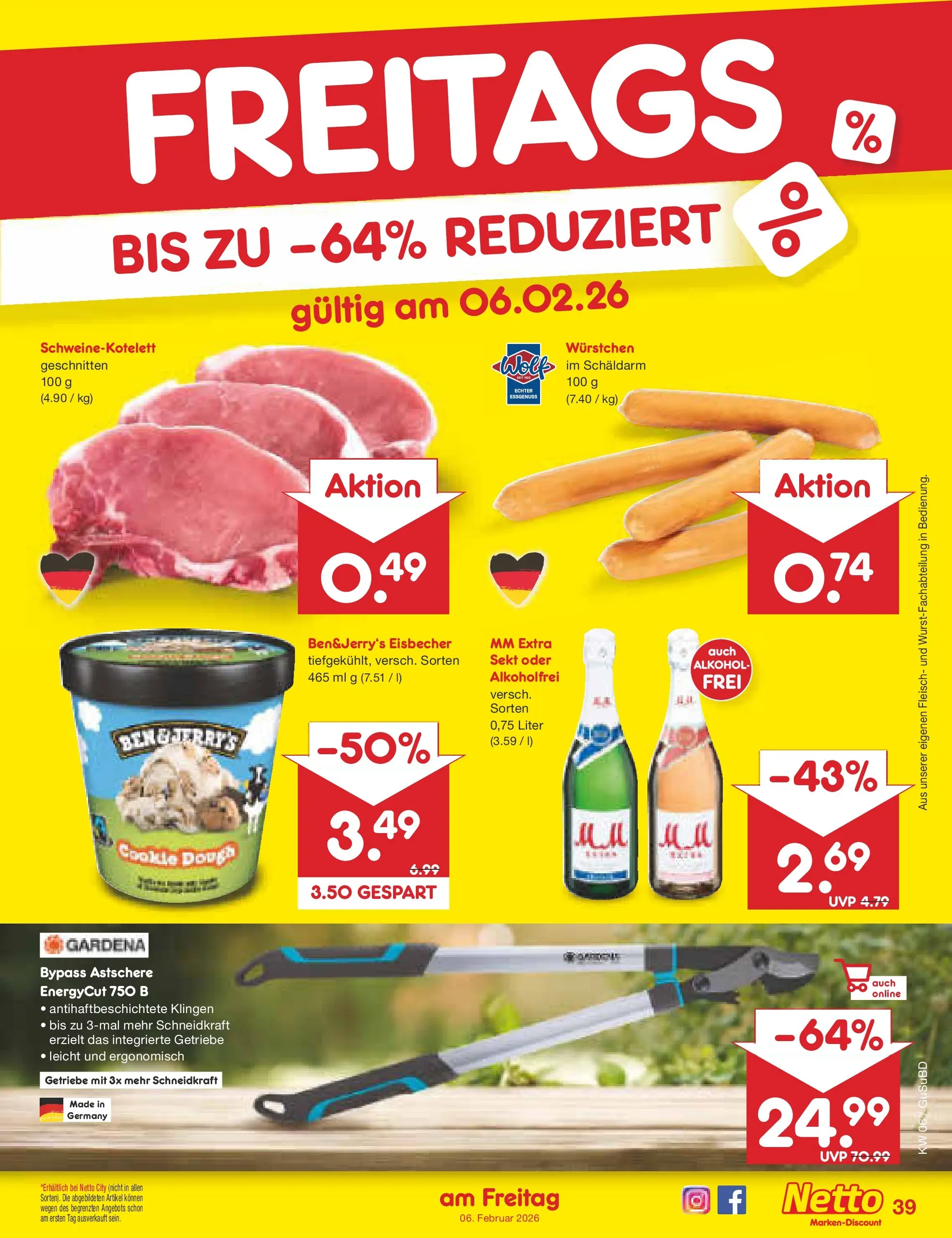 Netto Marken-Discount prospekt Glauchau	 (ab 02.02.2026) » Angebote | Seite: 51