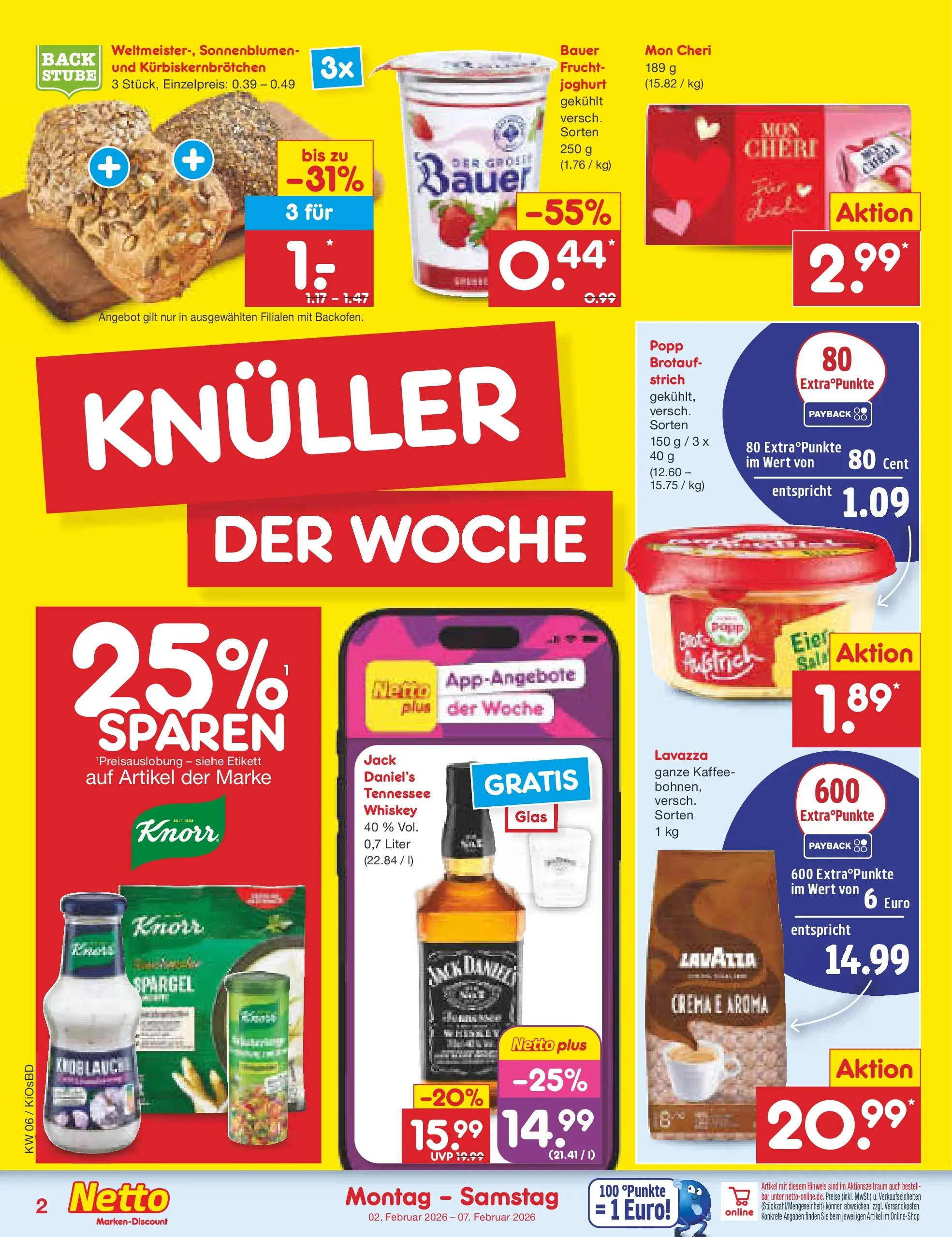 Netto Marken-Discount prospekt Mistelbach	 (ab 02.02.2026) » Angebote | Seite: 2