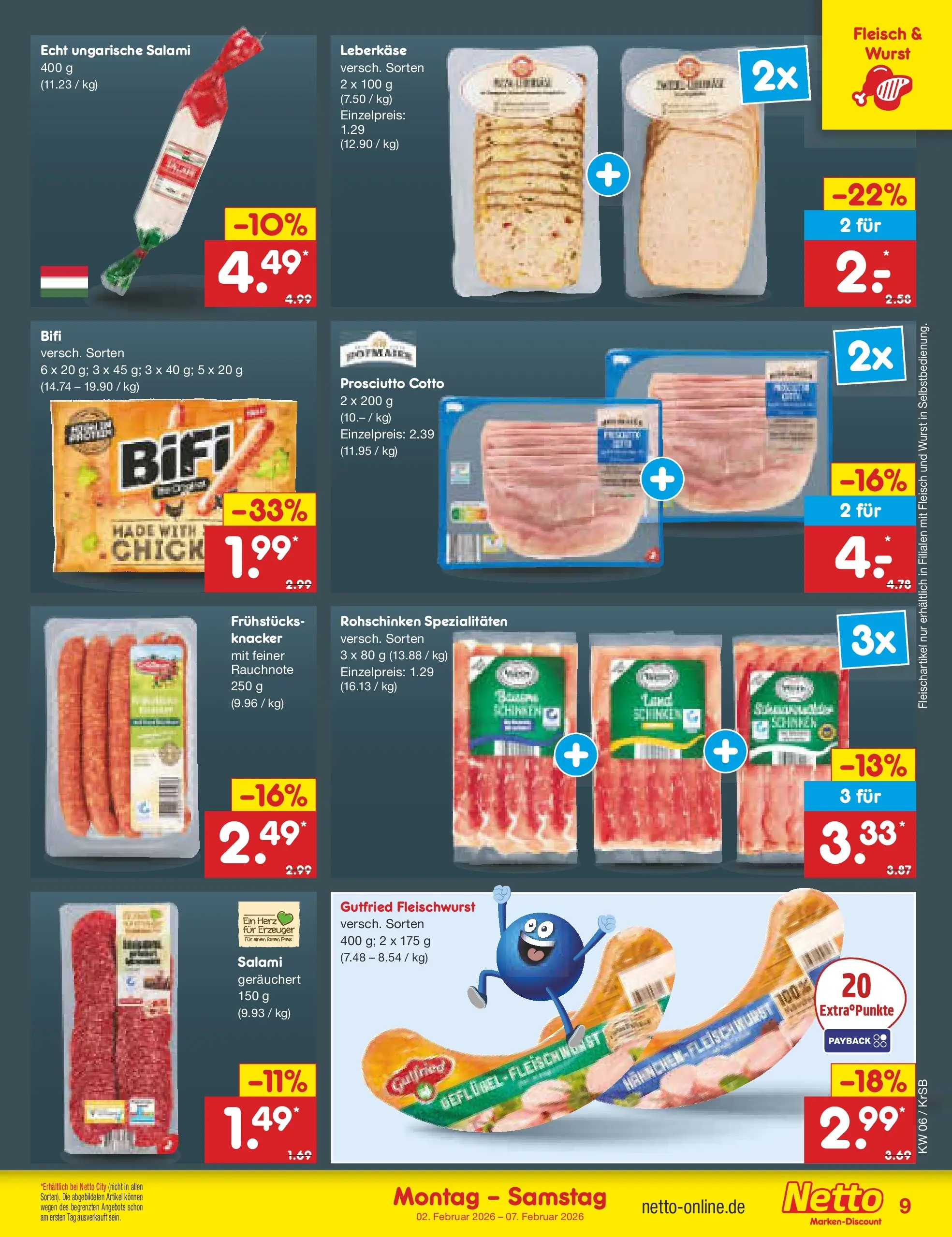 Netto Marken-Discount prospekt Jüchen	 (ab 02.02.2026) » Angebote | Seite: 9